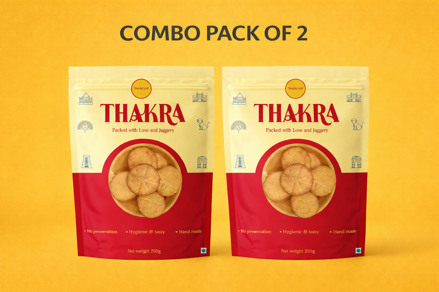 Thakra combo pack of 2